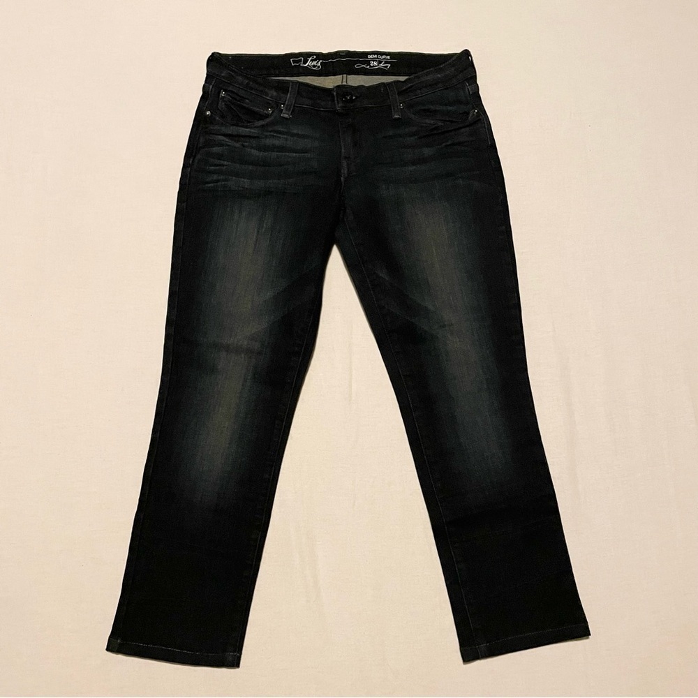Levi’s San Francisco Demi Curve Skinny Womens Jeans Size 28